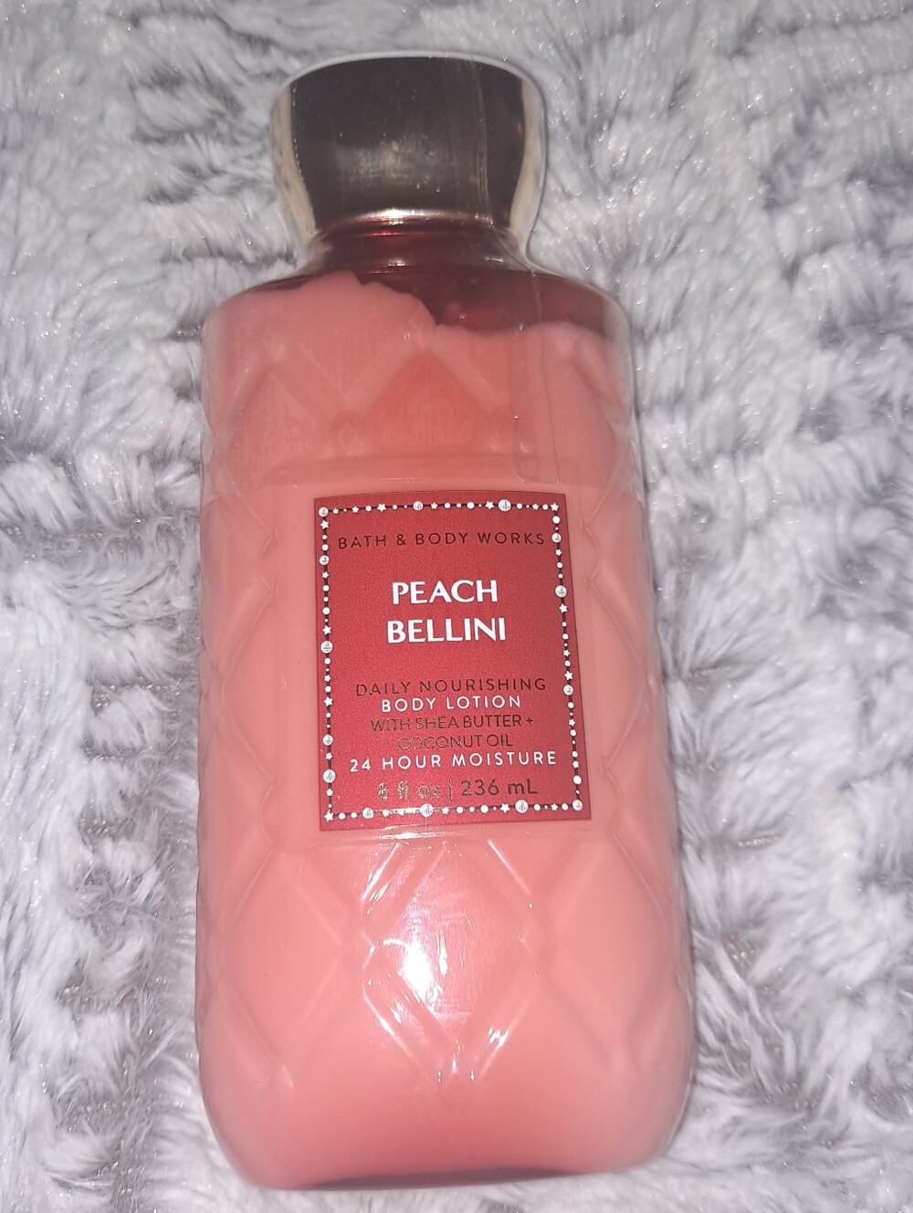 Bath And Body Works Peach Bellini Body Lotion New
